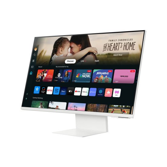 Samsung Smart Monitor M8 M80D écran PC 81,3 cm (32") 3840 x 2160 pixels 4K Ultra HD LED Blanc