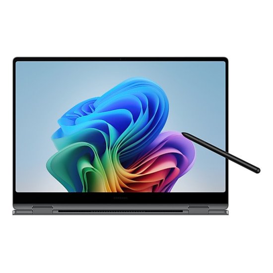 Samsung Galaxy Book5 Pro 360 Intel Core Ultra 5 226V Hybride (2-en-1) 40,6 cm (16") Écran tactile WQXGA+ 16 Go LPDDR5x-SDRAM 512 Go SSD Wi-Fi 7 (802.11be) Windows 11 Pro Gris