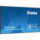 iiyama LH6541UHS-B1AG affichage de messages 163,8 cm (64.5") LCD 500 cd/m² 4K Ultra HD Noir 24/7