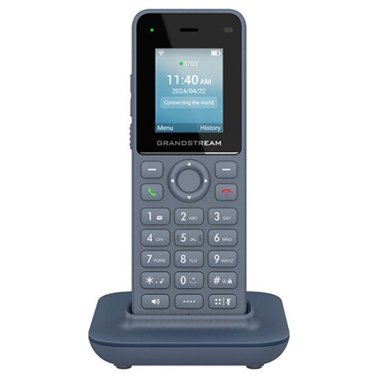 Grandstream Networks WP826 téléphone fixe Bleu 2 lignes TFT Wifi