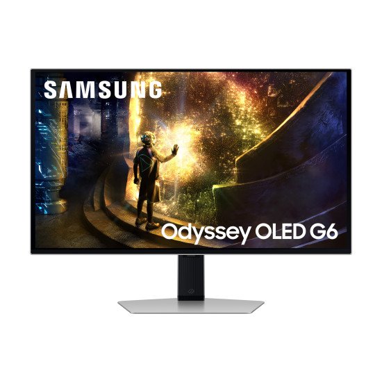 Samsung S27DG612S écran PC 68,6 cm (27") 2560 x 1440 pixels Quad HD OLED Argent