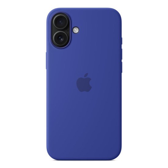 Apple Coque en silicone avec MagSafe pour iPhone 16 Plus - Outremer