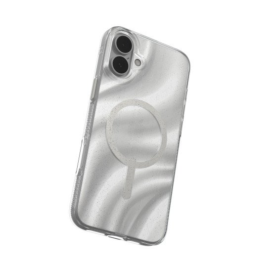 ZAGG Milan Snap coque de protection pour téléphones portables 16 cm (6.3") Housse Argent, Transparent