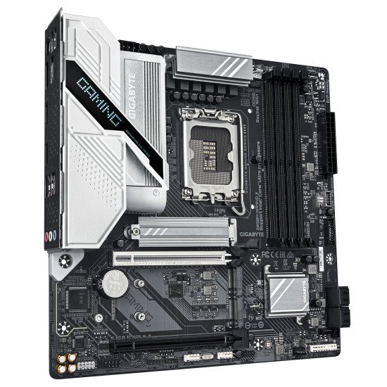 GIGABYTE Carte mère Z890M GAMING X - Prend en charge les processeurs Intel Core Ultra (Série 2), VRM à 8+1+2 phases, jusqu'à 8800MHz DDR5 (OC), 1xPCIe 5.0 + 2xPCIe 4.0, LAN 2.5GbE, USB 3.2 Gen 1