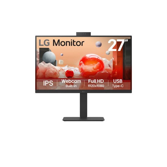 LG 27BA850-B écran PC 68,6 cm (27") 1920 x 1080 pixels Full HD Noir