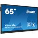 iiyama TE6512MIS-B3AG affichage de messages En forme de kiosk 165,1 cm (65") LCD Wifi 400 cd/m² 4K Ultra HD Noir Écran tactile Intégré dans le processeur Android 11 24/7