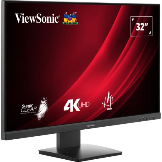 Viewsonic VG3208-4K écran PC 81,3 cm (32") 3840 x 2160 pixels 4K Ultra HD LED Noir