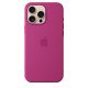 Apple Coque en silicone avec MagSafe pour iPhone 16 Pro Max - Fuchsia