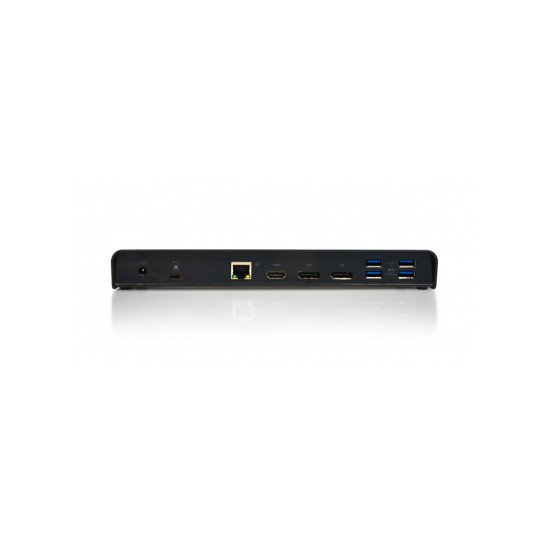 Port Designs 901904-EU station d'accueil USB 3.2 Gen 1 (3.1 Gen 1) Type-C Noir