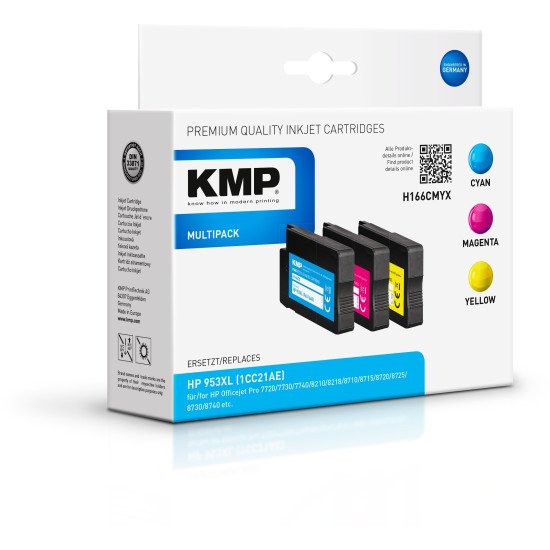 KMP 1748,4050 cartouche d'encre Compatible Rendement élevé (XL) Cyan, Magenta, Jaune