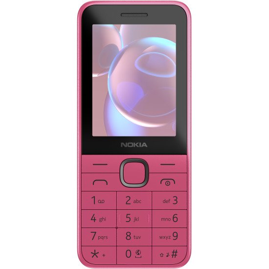 HMD Nokia 225 (2024) 6,1 cm (2.4") 91 g Rose Téléphone numérique