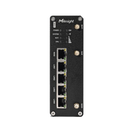 Milesight UR35-L04AF-W routeur sans fil Fast Ethernet Monobande (2,4 GHz) 4G Noir