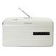 Grundig MUSIC60XWS Radio portable Analogique Blanc