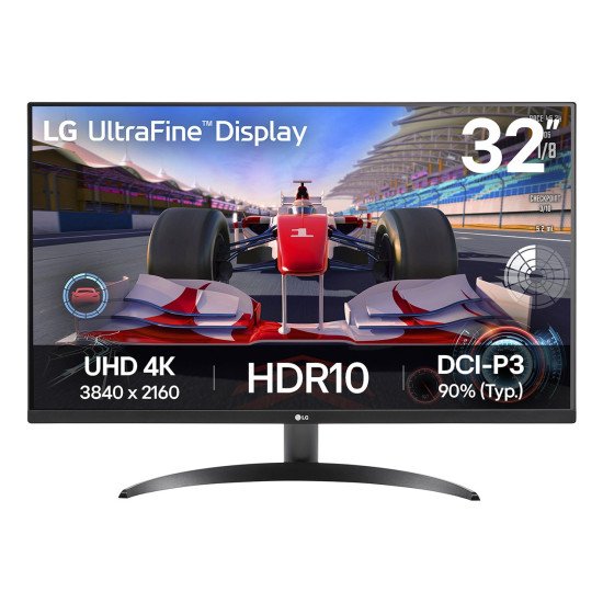 LG 32UR500K-B écran PC 80 cm (31.5") 3840 x 2160 pixels 4K Ultra HD LCD Noir