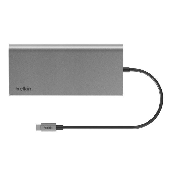 Belkin INC015BTSGY-CZ station d'accueil Avec fil USB 3.2 Gen 1 (3.1 Gen 1) Type-C Aluminium