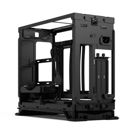 Fractal Design Era 2 Mini Tower Charbon de bois, Gris