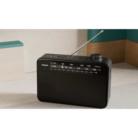 Philips TAR2509/10 Radio portable Analogique Noir