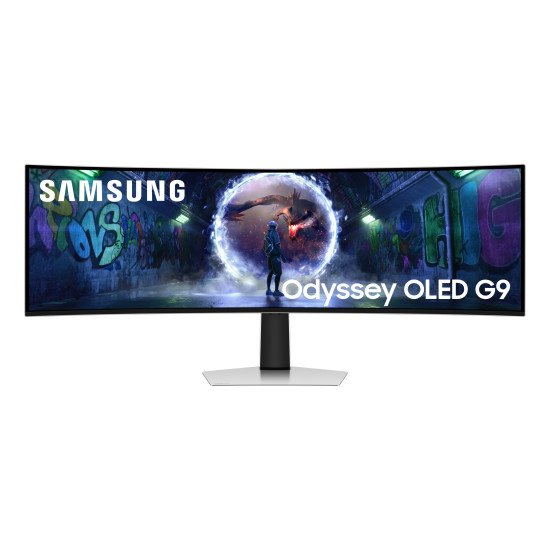 Samsung 49 Inch Odyssey OLED G9 G93SD DQHD 240Hz Gaming Monitor