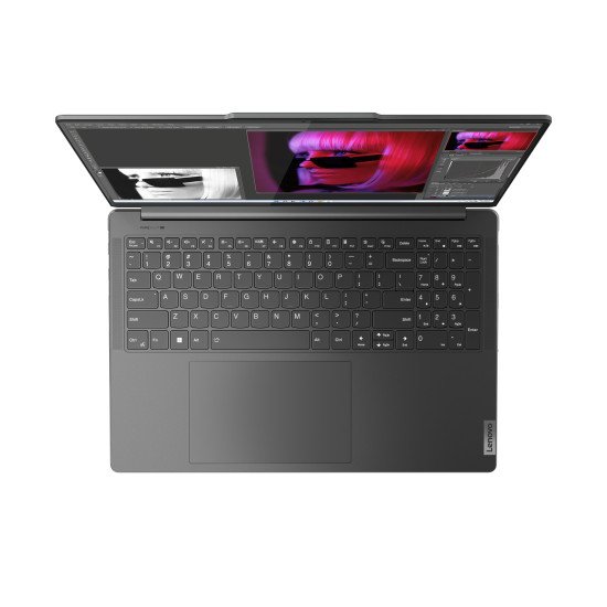 Lenovo Yoga Pro 9 16IRP8 Intel® Core™ i9 i9-13905H Ordinateur portable 40,6 cm (16") 3.2K 64 Go LPDDR5x-SDRAM 1 To SSD NVIDIA GeForce RTX 4070 Wi-Fi 6E (802.11ax) Windows 11 Home Gris