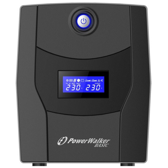 PowerWalker VI 1500 STL Interactivité de ligne 1,5 kVA 900 W 4 sortie(s) CA