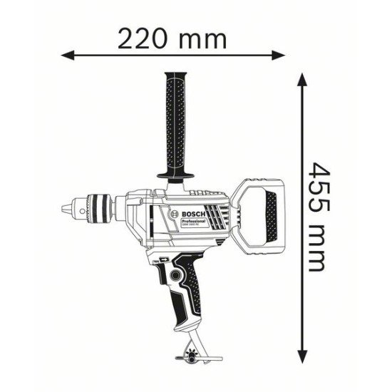 Bosch Perceuse GBM 1600 RE Professional