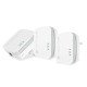 Strong Powerline 600 Triple Pack Mini 600 Mbit/s Ethernet/LAN Blanc 3 pièce(s)