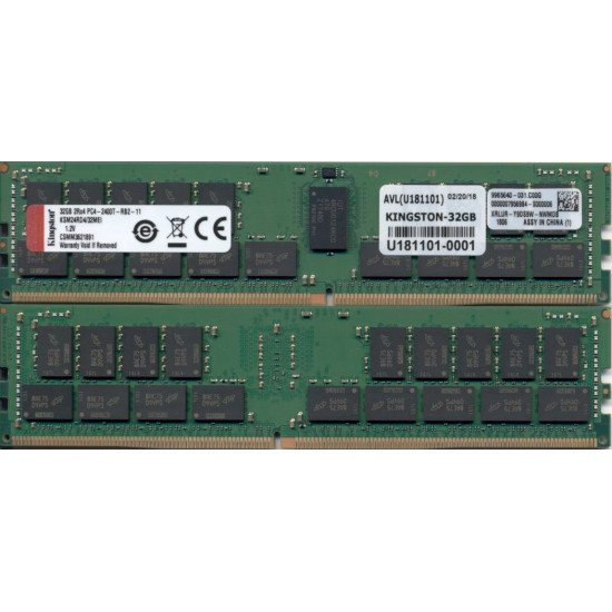 Kingston Technology KSM24RD4/32MEI 32 Go DDR4 2400 MHz ECC