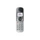 Panasonic KX-TGQ500GS téléphone fixe Argent 4 lignes LCD