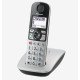 Panasonic KX-TGE510GS téléphone Téléphone DECT Identification de l'appelant Noir, Argent