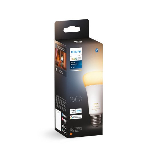 Philips Hue White ambiance A67 - Ampoule connectée E27 - 1600