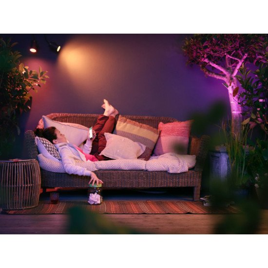 Philips Hue White and Color ambiance Spot extérieur Lily