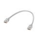 Ubiquiti UACC-Cable-Patch-EL-0.15M-W câble de réseau Translucide, Blanc 0,15 m Cat6