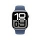 Apple Watch Series 10 OLED 42 mm Numérique 374 x 446 pixels Écran tactile Argent Wifi GPS (satellite)