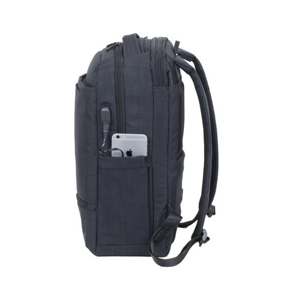 Rivacase 8365 sacoche d'ordinateurs portables 43,9 cm (17.3") Sac à dos Noir