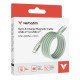 Verbatim 31864 câble USB USB 2.0 1,2 m USB C Vert