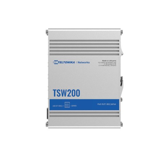 Teltonika TSW200000050 commutateur réseau Non-géré Gigabit Ethernet (10/100/1000) Connexion Ethernet POE Argent