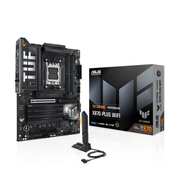 ASUS TUF GAMING X870-PLUS WIFI AMD X870 Emplacement AM5 ATX