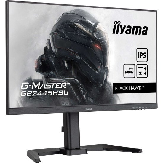 iiyama G-MASTER GB2445HSU-B2 LED display 60,5 cm (23.8") 1920 x 1080 pixels Full HD Noir