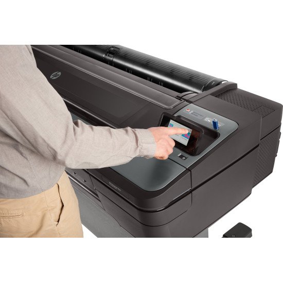 HP Designjet Imprimante Z6dr PostScript de 44 pouces avec coupe-bordures verticales