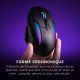 Turtle Beach Kone II Air - Souris gaming RGB ergonomique sans fil, batterie 350 h, capteur optique 26 000 DPI, interrupteurs optiques 100 M de clics, 21 entrées personnalisables, molette 4D Free-Spin - Noir cendre