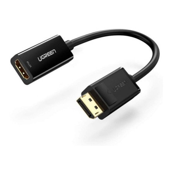 Ugreen 40363 câble vidéo et adaptateur 0,25 m DisplayPort HDMI Noir