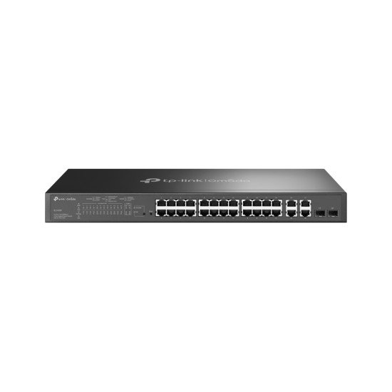 TP-Link Omada SL2428P commutateur réseau Géré L2 Fast Ethernet (10/100) Connexion Ethernet POE 1U Noir