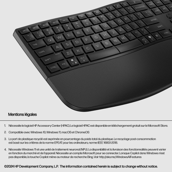 HP Clavier double mode 680 Comfort