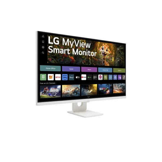 LG 32SR73U-W écran PC 80 cm (31.5") 3840 x 2160 pixels 4K Ultra HD LCD Blanc