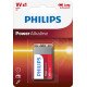 Philips Power Alkaline Batterie 6LR61P1B/10