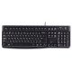 Logitech K120 Clavier USB AZERTY FR Noir