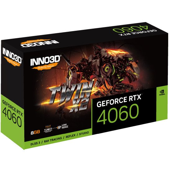 Inno3D GEFORCE RTX 4060 TWIN X2 NVIDIA 8 Go GDDR6