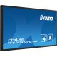 iiyama TF6539AS-B1AG affichage de messages Écran plat de signalisation numérique 163,8 cm (64.5") LED 500 cd/m² 4K Ultra HD Noir Écran tactile Intégré dans le processeur Android 24/7