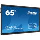 iiyama PROLITE TE6514MIS-B2AG Écran plat de signalisation numérique 165,1 cm (65") LCD Wifi 435 cd/m² 4K Ultra HD Noir Écran tactile Intégré dans le processeur Android 24/7