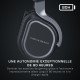 Turtle Beach Casque gaming amplifié multiplateforme sans fil Stealth 700 pour PS5, PS4, PC et mobile - Haut-parleurs 60 mm, microphone avec isolation acoustique par l'IA, Bluetooth, autonomie 80 heures, deux émetteurs - Noir